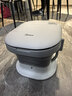 美的泡腳桶腳動(dòng)按摩洗腳盆加熱恒溫便攜足浴盆送長(cháng)輩父親母親女友實(shí)用節日生日禮物 白色折疊便攜智能恒溫 曬單實(shí)拍圖