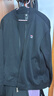 FILA 斐樂(lè )情侶款男女針織長(cháng)袖外套2026春季新款網(wǎng)球運動(dòng)簡(jiǎn)約夾克上衣 煙云花灰-MG M 170/92A/M 曬單實(shí)拍圖