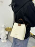 紅蜻蜓（RED DRAGONFLY）2026新款包包女包輕奢牛皮單肩水桶手提包送女友媽媽生日禮物 曬單實(shí)拍圖
