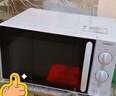 格蘭仕（Galanz）微波爐家用小型便捷微波爐 360°轉盤(pán)加熱旋鈕操控易潔內膽操作簡(jiǎn)單SE(W3) 曬單實(shí)拍圖
