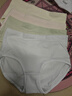 雅鹿4條內褲女士純棉中高腰A類(lèi)棉10A抑菌襠女士?jì)妊澊蟠a胖mm200斤XL 曬單實(shí)拍圖