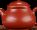 陶舍軒宜興紫砂 原礦大紅袍【半月】 制壺名家 制作 茶壺茶具養生壺 紅色（小潘壺） 150ml 曬單實(shí)拍圖