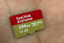 閃迪（SanDisk）256GB TF(MicroSD)內存卡 4K極速金卡A2 V30 U3行車(chē)記錄儀 運動(dòng)相機無(wú)人機 監控存儲卡 讀190MB/s 曬單實(shí)拍圖