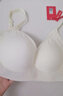 貓人10A抑菌無(wú)痕內衣女士冰絲無(wú)鋼圈文胸聚攏上托防下垂性感薄胸罩L 曬單實(shí)拍圖
