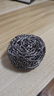 美麗雅鋼絲球刷子6.5cm*5個(gè)裝廚房洗碗去油污清潔鐵絲球鋼絲刷鍋清潔球 曬單實(shí)拍圖