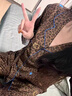 LULU CARTER真絲睡衣女2026新款春秋明星同款大牌風豹紋高級感送閨蜜禮盒套裝 藍星豹紋 長袖+長褲 XL 建議 120-145斤 曬單實拍圖
