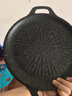 麥飯石烤肉盤(pán)家用不粘鍋鐵板燒韓式烤肉鍋電磁爐卡式爐戶(hù)外烤盤(pán) 太陽(yáng)花烤盤(pán) 28cm 曬單實(shí)拍圖