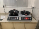 普來(lái)旺商用家用電磁爐雙灶多頭大功率3500W5000W雙頭組合電磁爐商用臺式凹面多眼煲仔爐電磁灶 家用不銹鋼平凹電磁爐3500W*2 曬單實(shí)拍圖
