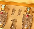 五糧濃香五糧液股份出品 官方授權 濃香型優(yōu)級白酒 喜福盛世 52度 500mL 2瓶 禮盒裝（內含酒具） 曬單實(shí)拍圖