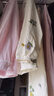 浪莎【嬰兒棉10A抑菌防螨】女士睡衣女春夏純棉長(cháng)袖開(kāi)衫家居服可外穿 曬單實(shí)拍圖