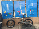 Jeep吉普折疊自行車(chē)男女城市通勤輕便騎行石墨灰-經(jīng)典款 20英寸 7速 曬單實(shí)拍圖