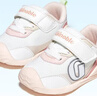 基諾浦兒童學(xué)步鞋 0-1歲男女軟底嬰兒鞋春秋款幼兒透氣機能鞋GB2392 亮白/粉色 20 125mm 適合腳長(cháng)125-129mm 曬單實(shí)拍圖