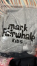 馬克華菲（MARK FAIRWHALE）童裝男女童棒球服外套春秋季節2026新款兒童連帽開(kāi)衫衛衣春 純色黑色 165 曬單實(shí)拍圖