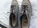 ShanBu春夏新款低幫系帶帆布鞋韓版百搭休閑鞋男士潮流布面板鞋 灰色 41 碼 曬單實(shí)拍圖