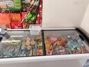 美凌零度冰柜冷凍柜臥式圓弧門(mén)速凍冷柜展示柜商用雪糕柜 588L純銅管雪糕柜【貼畫(huà)】 曬單實(shí)拍圖
