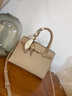 viney牛皮包包女包高檔手提媽媽包品牌斜挎包生日禮物高級感送女友老婆 曬單實(shí)拍圖