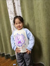 G.duckG.DUCKKIDS小黃鴨庫洛米衣服女童衛衣亮片變色兒童上衣中大童秋冬 粉色春秋 110 尺碼4~5歲【100-110cm】 曬單實(shí)拍圖