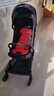好孩子（gb）飛羽PLUS輕便嬰兒車(chē)單手折疊可登機碳纖維寶寶超輕便D6017 D6017-B靜謐黑+禮包（新款透氣） 曬單實(shí)拍圖