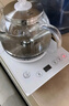 立客全自動(dòng)上水壺電熱水壺底部上水茶臺燒水壺多段調溫智能快速煮水單茶爐套裝上水壺一體機家用煮茶壺 1L 高硼硅玻璃（帶藍光燈）套裝 曬單實(shí)拍圖