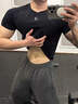 GOLOVEJOY高樂(lè )捷健身衣男士緊身速干排汗運動(dòng)訓練短袖壓縮彈力上衣顯肌肉 經(jīng)典黑【吸汗排濕 顯大顯壯】 XL 【建議141-165斤】 曬單實(shí)拍圖