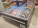 榮事達（Royalstar）超市組合島柜冷凍展示柜冷凍冷藏組合島柜臥式雪糕柜速凍水餃丸子肉類(lèi)冷柜玻璃門(mén)冰柜大容量島柜 A款3米四臺組合【非冷貨架/深籃】 曬單實(shí)拍圖