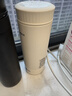 美的（Midea）便攜電熱水杯加熱杯電熱水壺保溫燒水杯350ml迷你旅行出差沖奶泡茶智能恒溫316L不銹鋼MK-DB35X22 曬單實(shí)拍圖