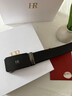 HR赫蓮娜皮帶男士2026新款真皮腰帶自動(dòng)扣高檔生日禮物送男友送老公 【品牌專(zhuān)柜禮盒】精致格紋款 順豐空運 115cm 其他尺寸請備注或聯(lián)系客服 曬單實(shí)拍圖