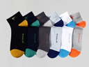 七匹狼襪子男純棉休閑男襪抑菌船襪透氣運動(dòng)短筒襪  款二 曬單實(shí)拍圖