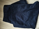 優(yōu)衣庫合作款/男裝女裝廓形長(cháng)褲/休閑褲褲子484875 69 藏青色 M 曬單實(shí)拍圖