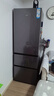 海爾（Haier）冰箱351升法式三開(kāi)門(mén)多門(mén)雙變頻節能一級能效大容量雙循環(huán)系統單門(mén)風(fēng)冷無(wú)霜小型電冰箱2026年新款 黑金凈化+三擋變溫區+國家補貼15%+以舊換新 曬單實(shí)拍圖