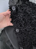 番易紐扣/大衣A1p501-樹(shù)脂風(fēng)衣扣外套毛衣西裝紐扣男女黑西服褲 純黑 5顆 25mm 曬單實(shí)拍圖