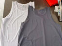 浪莎背心男士冰絲薄款夏季網(wǎng)眼打底內衣無(wú)袖運動(dòng)健身汗衫跨欄背心 曬單實(shí)拍圖