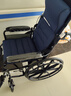 攬康老人手動(dòng)輪椅帶坐便輕便折疊老年人出行工具可躺SYIV90-XR01 曬單實(shí)拍圖