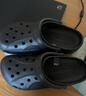 卡駱馳（CROCS）洞洞鞋貝雅男鞋女鞋輕便耐磨一腳蹬拖鞋休閑鞋|10126 黑色-001 43 (270mm) 曬單實(shí)拍圖