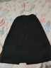 雪茜曼復古高腰a字垂感毛呢半身裙女春秋2026新款中長(cháng)款包臀小個(gè)子裙子 曬單實(shí)拍圖