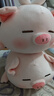 名創(chuàng  )優(yōu)品（MINISO）小豬B-BO翅膀款趴毛絨公仔玩具玩偶抱枕娃娃靠枕生日禮物女 曬單實(shí)拍圖