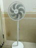 美的（Midea）電風(fēng)扇 家用七葉立式落地扇宿舍臥室輕音節能搖頭桌面小風(fēng)扇大風(fēng)力空氣循環(huán)風(fēng)扇 SAF30AC  曬單實(shí)拍圖