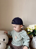 U&MUDI嬰兒帽子春秋薄款字母百搭鴨舌帽小月齡戶(hù)外遮陽(yáng)嬰幼兒寶寶棒球春 YESI米色 1頂 參考3個(gè)月-2歲  帽圍(44-48cm) 曬單實(shí)拍圖