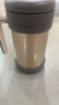 膳魔師（THERMOS）保溫杯子500ml不銹鋼帶茶漏商務(wù)辦公馬克咖啡泡茶杯TCMF-501 GL 曬單實(shí)拍圖