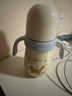 貝親（Pigeon）寶寶兒童彩繪保溫杯水杯保溫奶瓶吸管學(xué)飲杯防嗆防漏300ml 6月+ 曬單實(shí)拍圖
