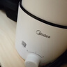 美的（Midea）電煮鍋 宿舍小電鍋 電蒸鍋 學(xué)生寢室一體泡面小火鍋電煮鍋 多功能鍋 電熱鍋 XZE1613 配蒸籠 1.7L 曬單實(shí)拍圖