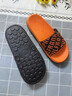 大嘴猴（paul frank）涼拖鞋男外穿沙灘運動(dòng)輕便休閑居家浴室速干情侶拖鞋男女夏 日光橙 42-43 【腳寬腳長(cháng)選大一碼】 曬單實(shí)拍圖
