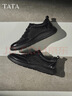 他她（TATA）（TATA）25秋舒適鞋子QGX01CM5 黑色 41 曬單實(shí)拍圖