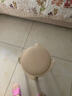卓博凳子家用塑料凳子可疊放軟包圓凳換鞋凳餐凳BD550米卡米卡 曬單實(shí)拍圖