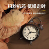 碼仕鬧鐘兒童卡通夜光大音量學(xué)生機械打鈴懶人專(zhuān)用起床神器床頭鐘開(kāi)學(xué)必備黑色【3.5英寸】 曬單實(shí)拍圖