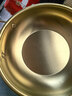網(wǎng)紅海鮮金鍋不銹鋼韓式鍋雙耳湯網(wǎng)紅泡面金色加厚耐用加固小干鍋 金色 20cm 曬單實(shí)拍圖