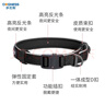 多尼斯（DOGNESS）狗狗牽引繩遛狗繩狗鏈子項圈小中型犬泰迪柯基法斗博美馬犬 黑M 曬單實(shí)拍圖