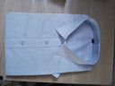貓人（MiiOW）襯衫男短袖純色商務(wù)職業(yè)正裝男士白襯衫工裝外套襯衣男 白色 2XL  曬單實(shí)拍圖