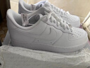 耐克緩震板鞋男空軍一號AIR FORCE 1運動(dòng)小白鞋CW2288 白色 42 曬單實(shí)拍圖