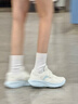 安踏（ANTA）星云2女鞋運動(dòng)鞋子女夏季新款網(wǎng)面軟底透氣跑步鞋通勤百搭休閑鞋 象牙白/冰晶綠 【星云2.0-店長(cháng)推薦】 37.5 【官方正品】 曬單實(shí)拍圖